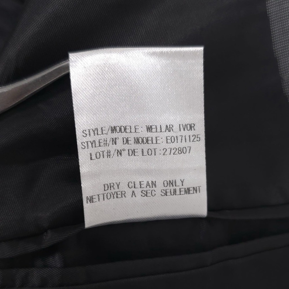 Theory Men's Blazer 44R WELLAR IVOR 2Button VIRGIN WOOL SILK Blend Gray E0171125 - Picture 10 of 11